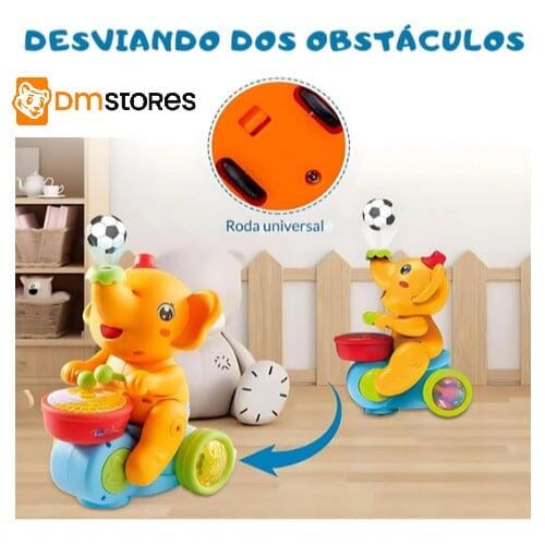 Brinquedo Musical Elefante Mágico - Interativo