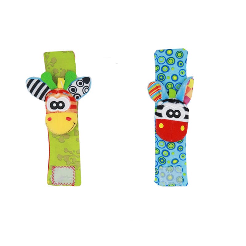Chocalhinhos Sensorial Baby – Pulseiras + Meias