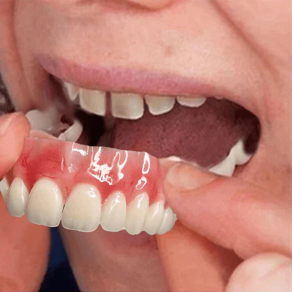 Dentadura de Silicone FIX | Universal e Ajustável