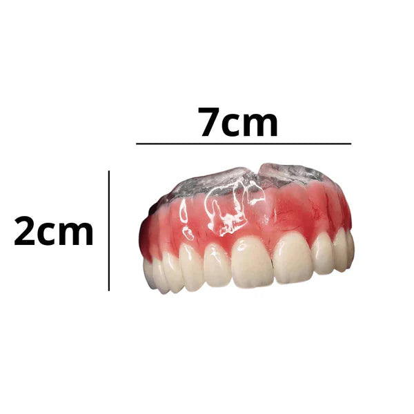 Dentadura de Silicone FIX | Universal e Ajustável