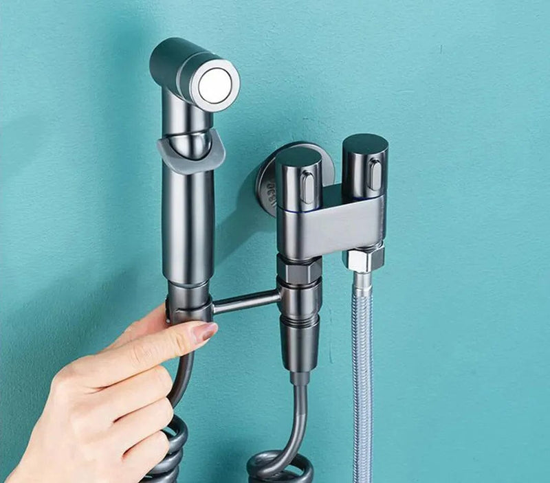 Ducha Higiênica com Derivação para Caixa Acoplada Kit Completo