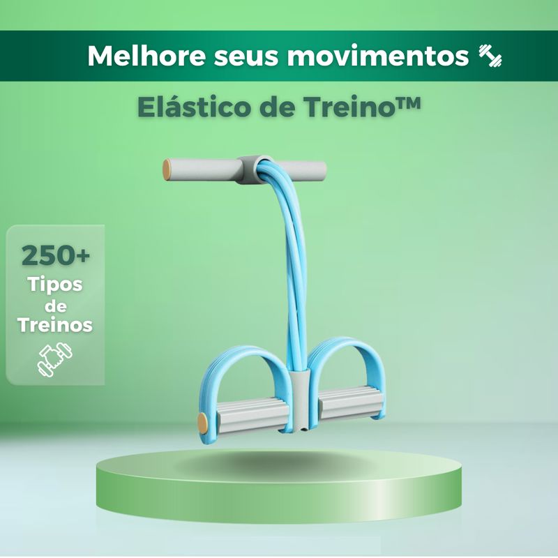 Elástico de Treino Caseiro - 250+ Variações de Treinos