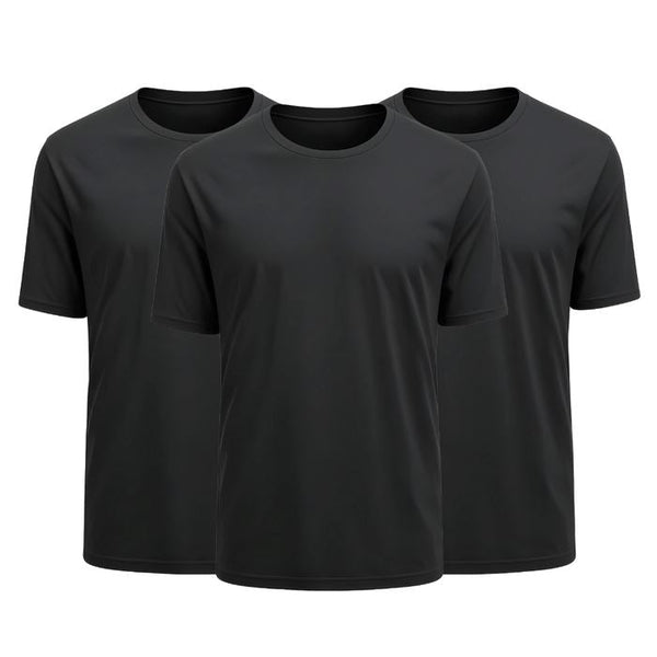 Kit 3 Camisetas Tecnológicas Modal One - Toque Gelado & Anti Odor